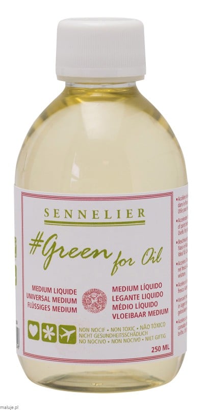 Sennelier "Green for Oil" Universal medium - medium do farb olejnych