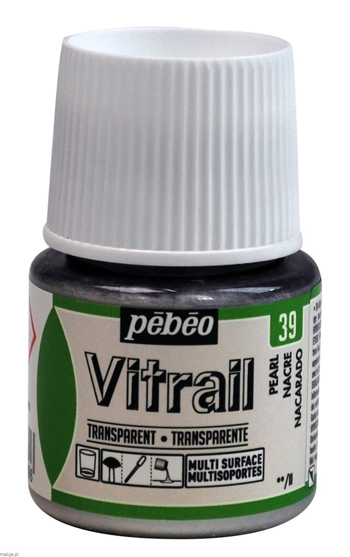Vitrail Transparent 39 PEARL - farba witrażowa
