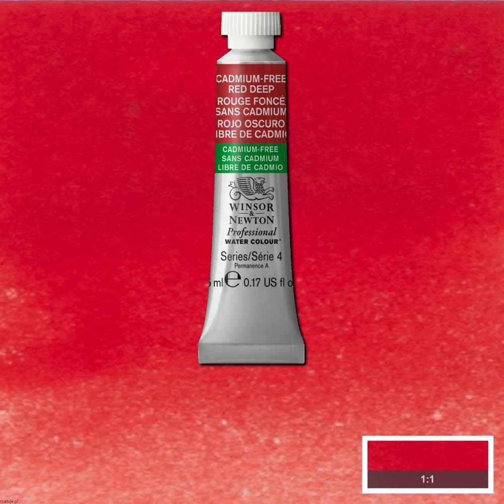 895 Cadmium-Free Red Deep, akwarela Professional W&N
