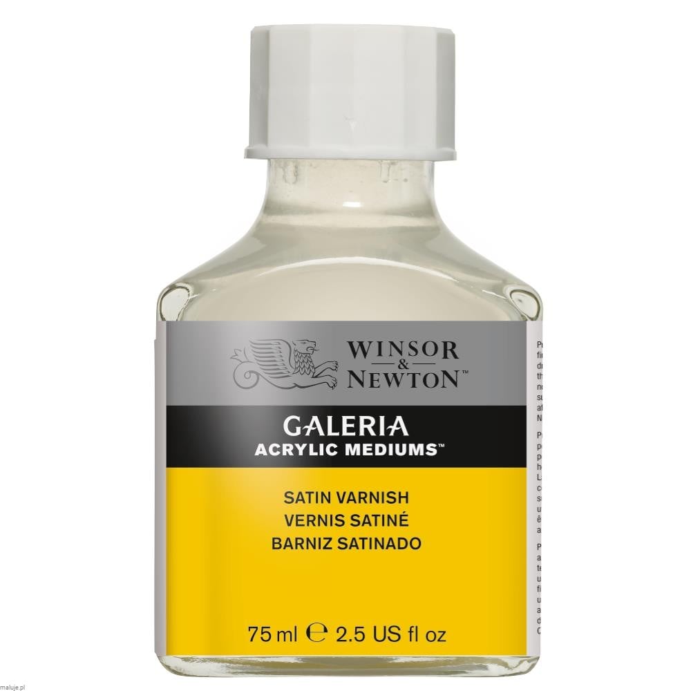 W&N Galeria Satin Varnish - werniks akrylowy satynowy