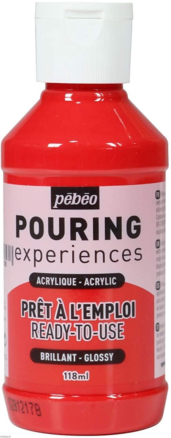 MAGENTA RED, farba akrylowa Pouring Experience PeBeo 118ml