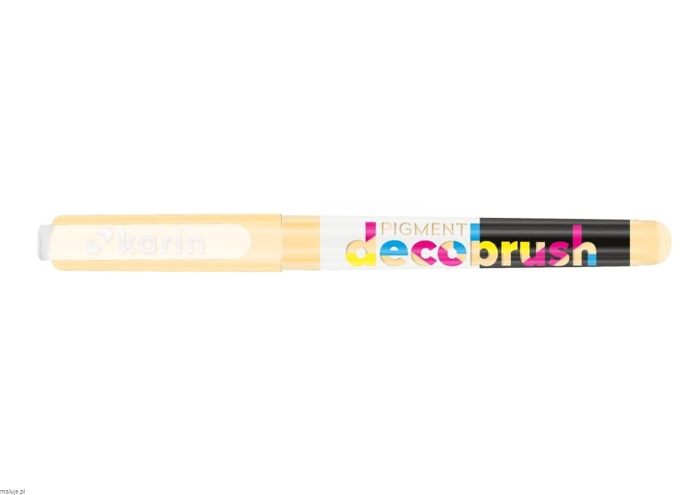 Pigment Decobrush Marker almond 155U - Marker pigmentowy pędzelkowy