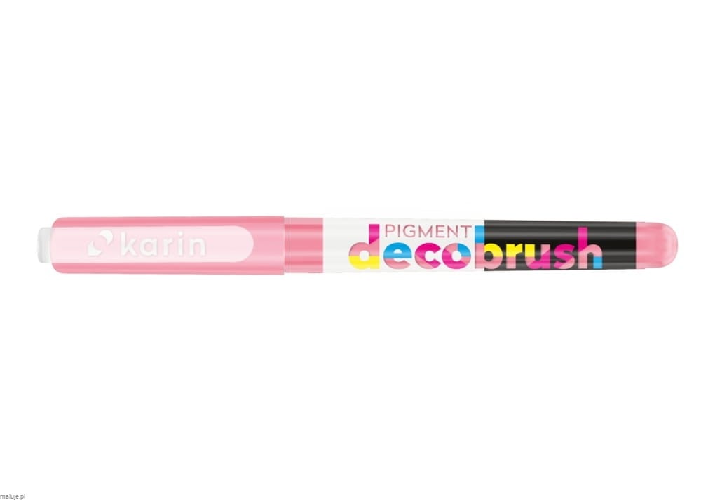 Pigment Decobrush Marker rose pink 183U - Marker pigmentowy pędzelkowy