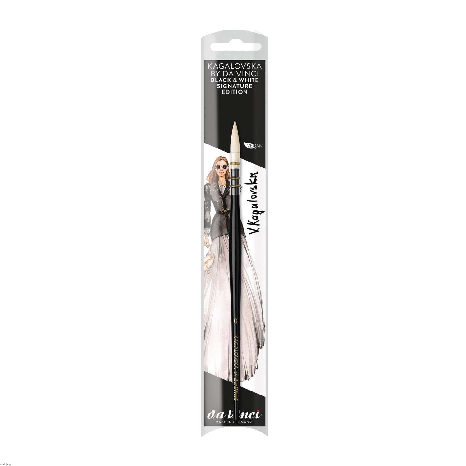 Kagalovska By Da Vinci - Casaneo White 3 Brush Gift Box Set
