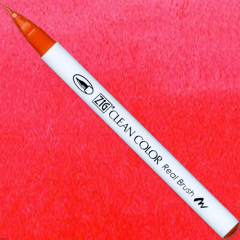 Clean Color Real Brush SCARLET RED  023 - pisak pędzelkowy