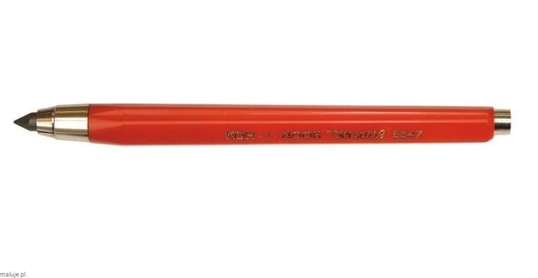 Ołówek automatyczny Kubuś 5347 Czerwony