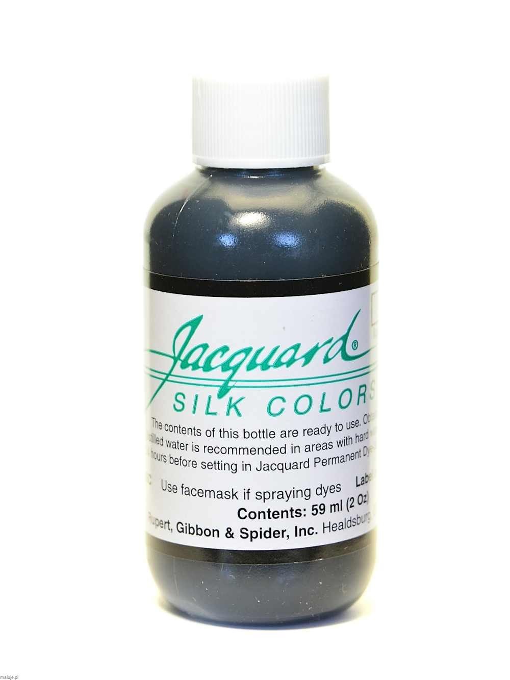 Jacquard Green Label Silk Colors #759 BLACK - barwnik do jedwabiu