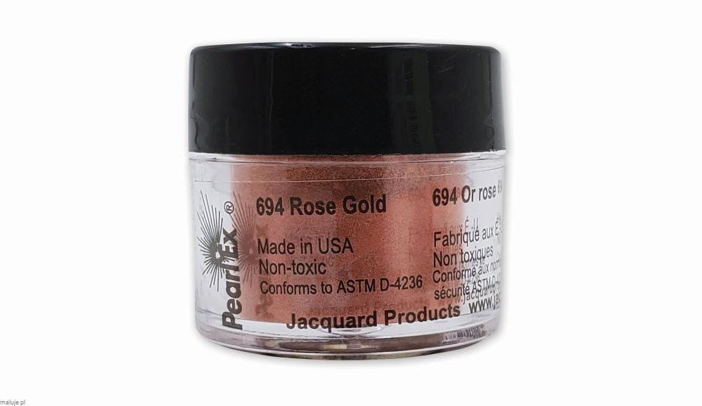 Jacquard Pearl Ex RoseGold #694 - pigment w pudrze