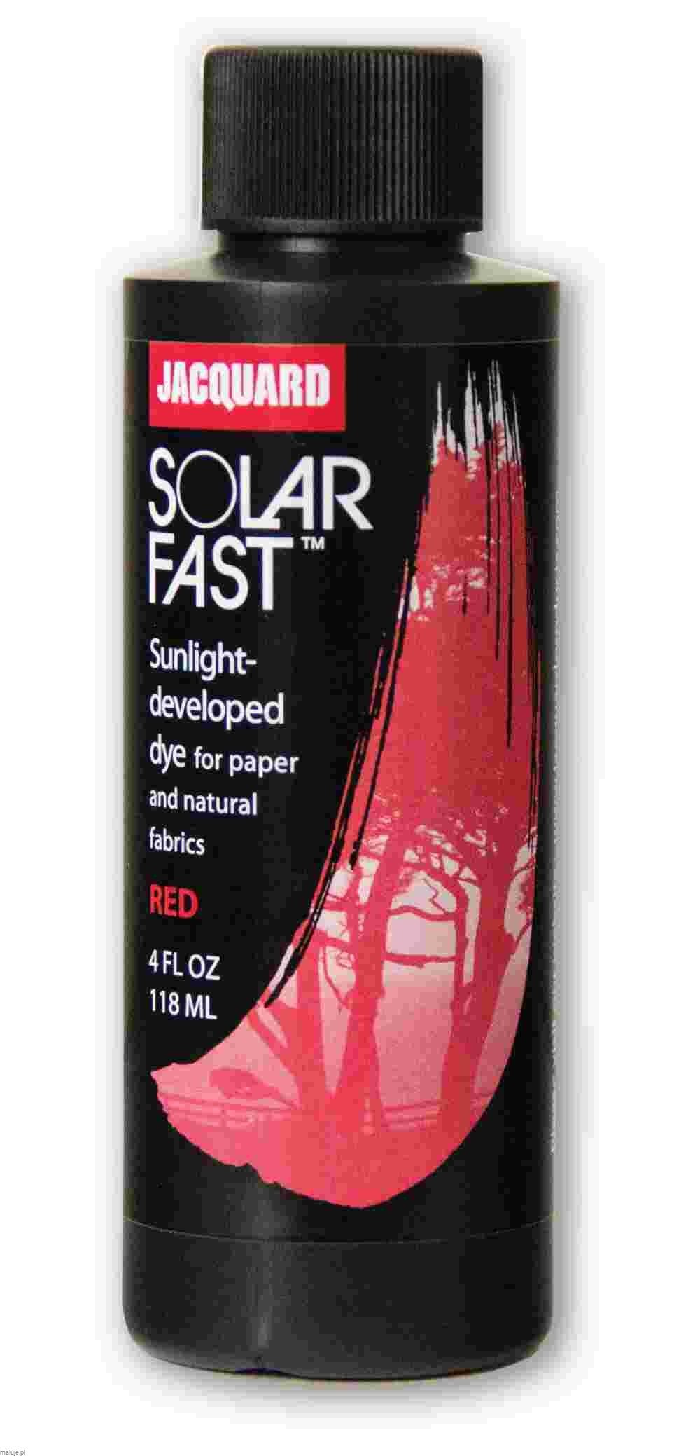 Jacquard SolarFast RED #104 - farba do odbitek światłoczułych