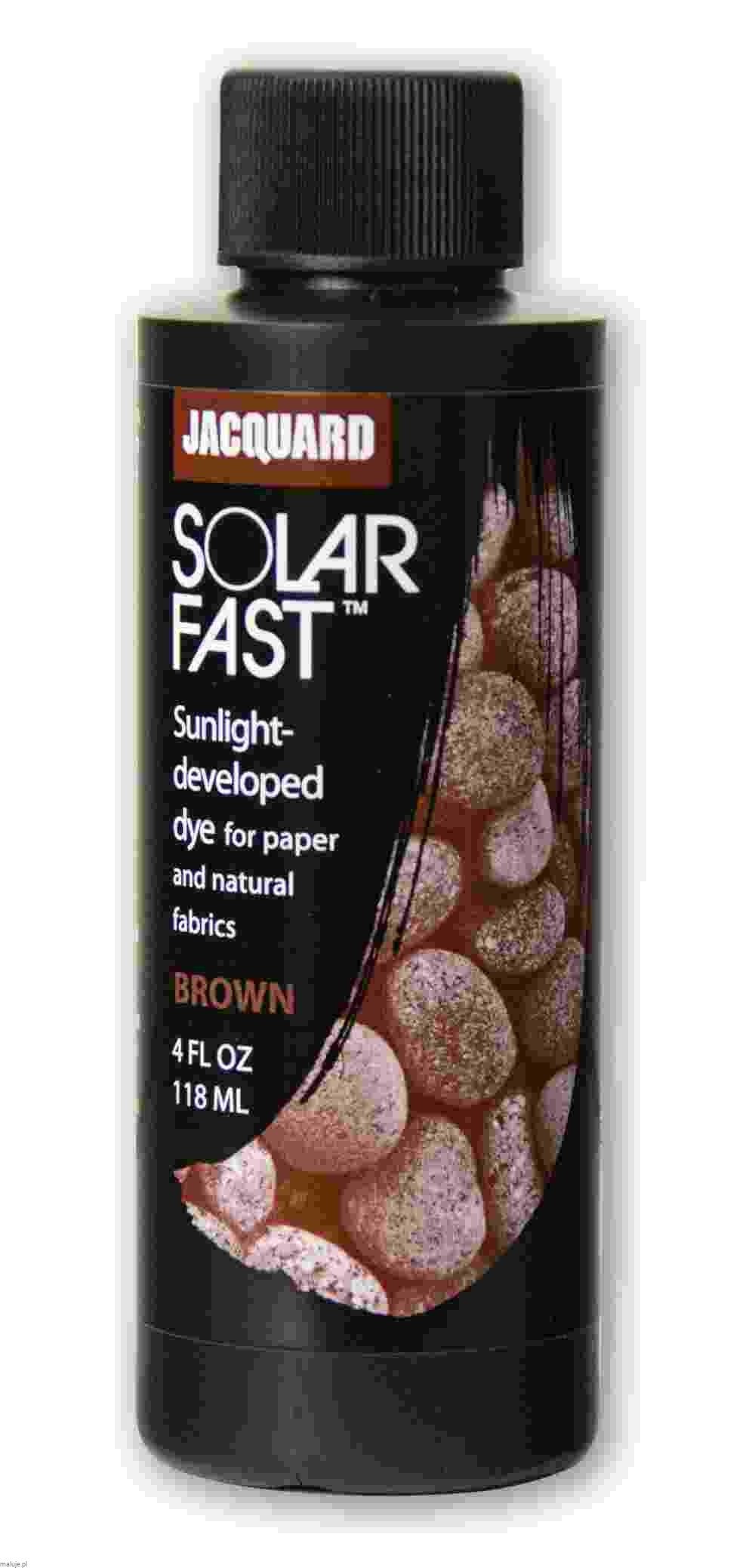 Jacquard SolarFast BROWN #112 - farba do odbitek światłoczułych