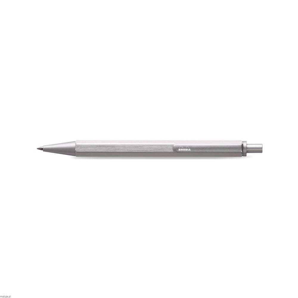 Długopis Rhodia scRipt 0,7mm SREBRNY