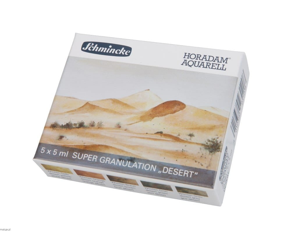 Schmincke Horadam Supergranulating Set "Desert" 5x5ml - komplet farb akwarelowech super granulujących