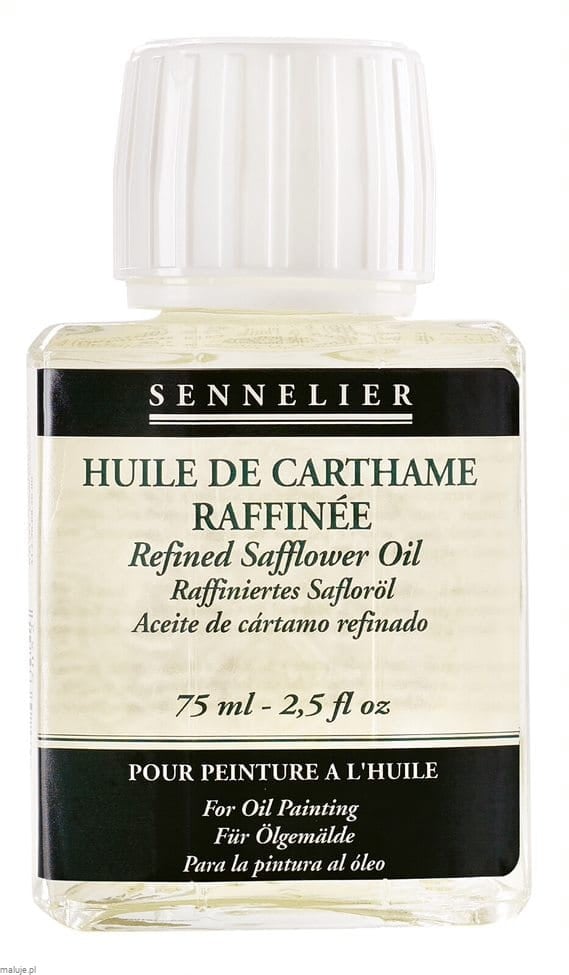 Sennelier Refined Safflower Oil - olej szafranowy rafinowany
