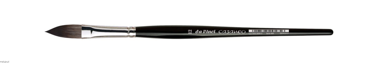 Da Vinci CASANEO Synthetic, Oval Flat s.898- pędzel akwarelowy
