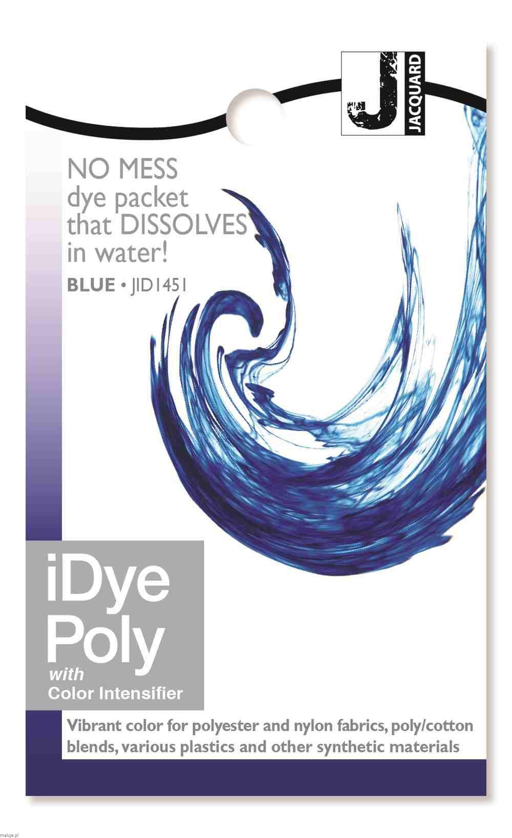 iDye POLY 14g BLUE - barwnik do tkanin syntetycznych