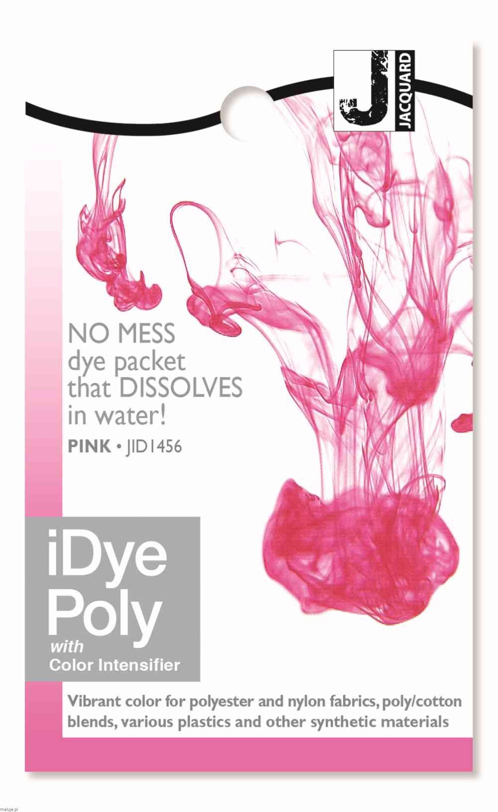 iDye POLY 14g PINK - barwnik do tkanin syntetycznych