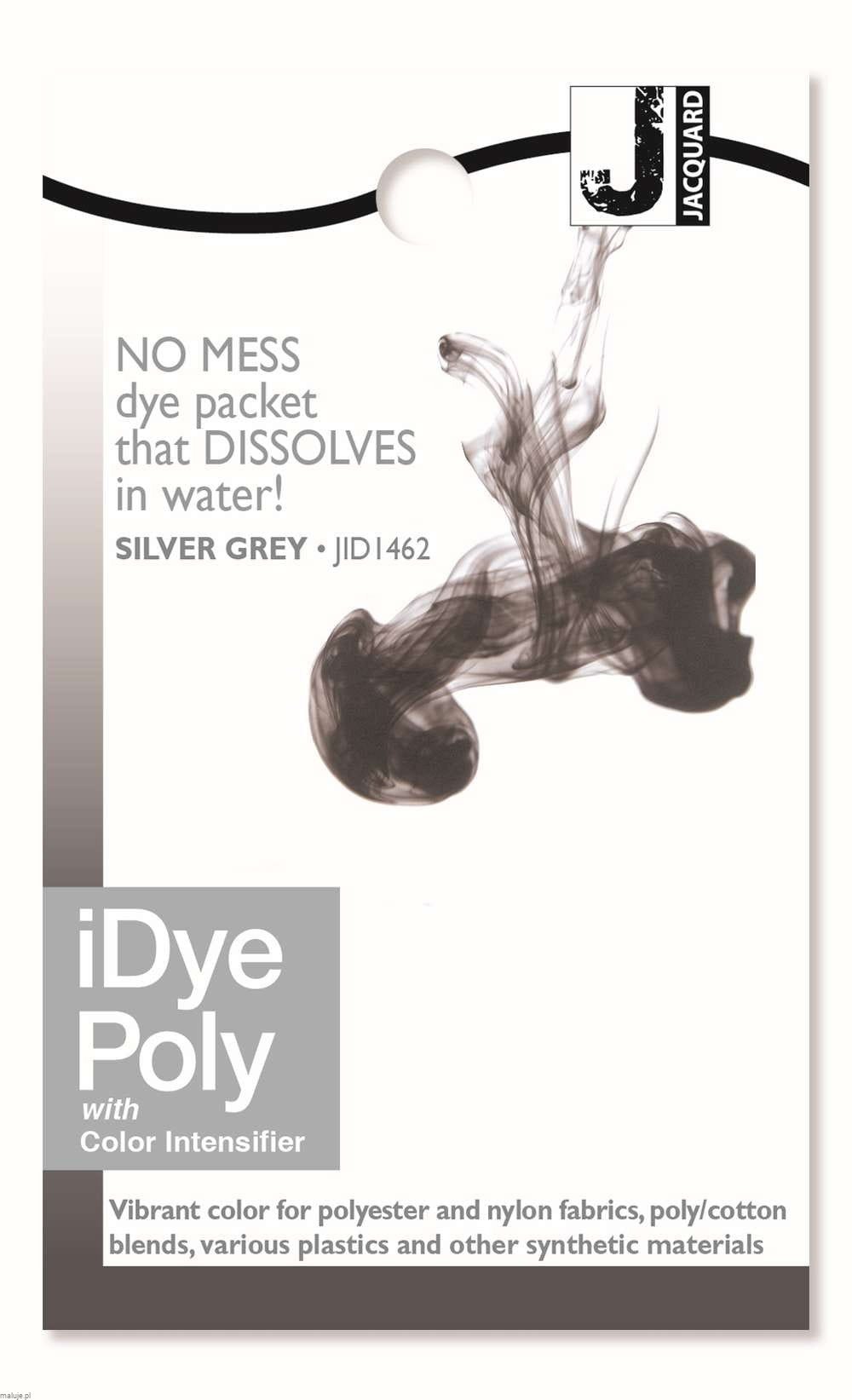 iDye POLY 14g SILVER GREY - barwnik do tkanin syntetycznych
