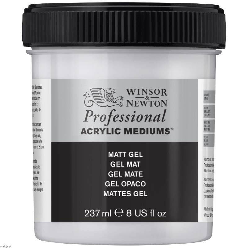 W&N Professional Matt Gel - Żel medium matowe