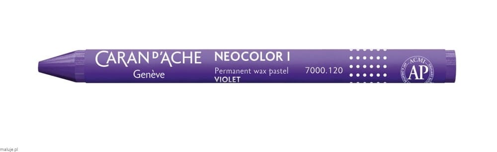 Caran D'Ache Neocolor I 120 Violet - kredka woskowa permanentna