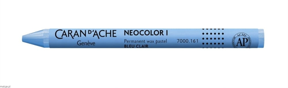 Caran D'Ache Neocolor I 161 Light Blue - kredka woskowa permanentna