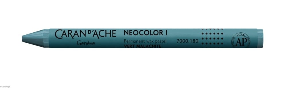 Caran D'Ache Neocolor I 180 Malachite Green - kredka woskowa permanentna
