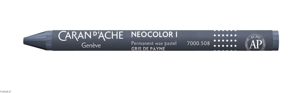 Caran D'Ache Neocolor I 508 Payne Grey - kredka woskowa permanentna