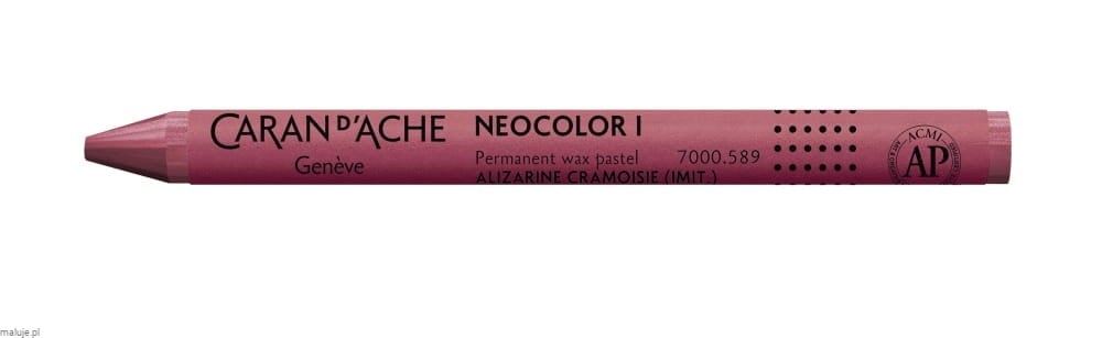 Caran D'Ache Neocolor I 589 Crimson Alizarin - kredka woskowa permanentna
