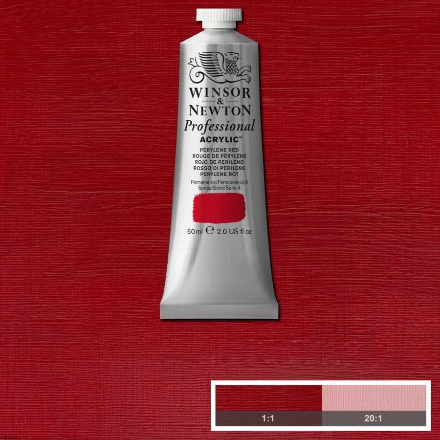 W&N farba akrylowa Professional Perylene Red