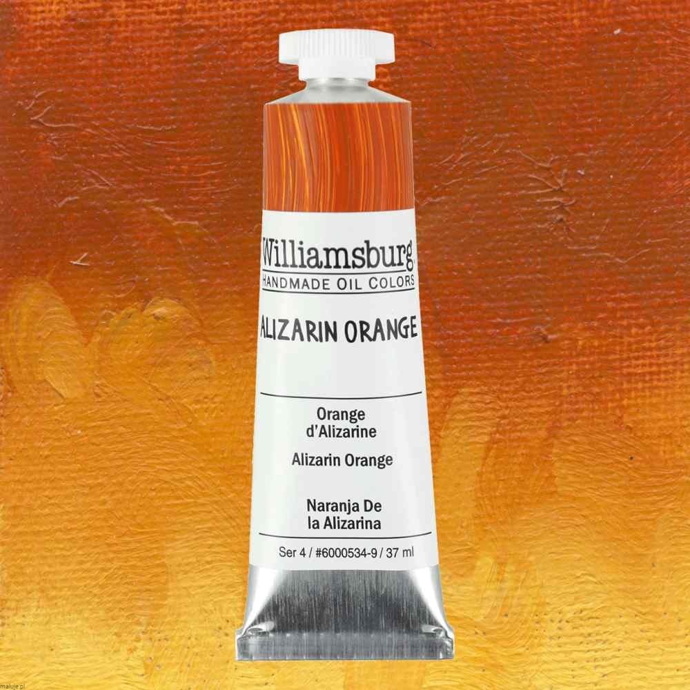 0534 Alizarin Orange, farba olejna Williamsburg