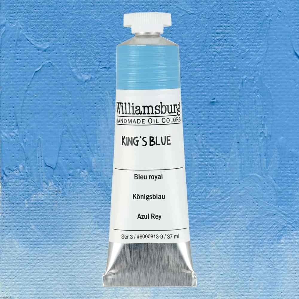 0813 King's Blue, farba olejna Williamsburg
