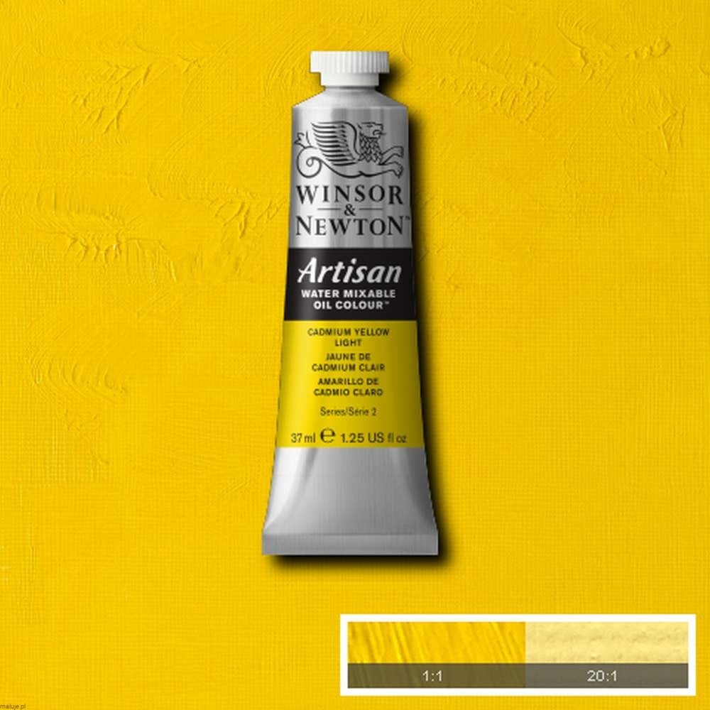 113 Cadmium Yellow Light, farba olejna wodna Artisan W&N