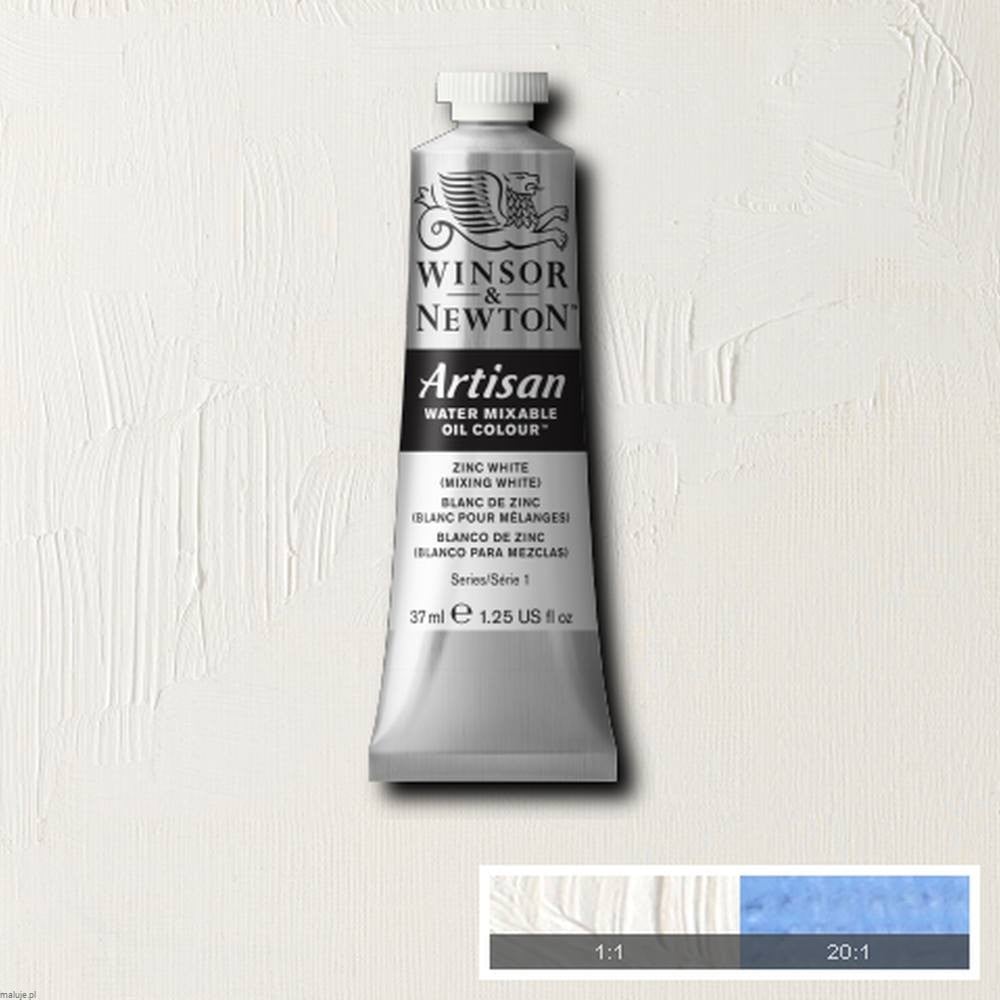 748 Zinc White (Mixing White), farba olejna wodna Artisan W&N