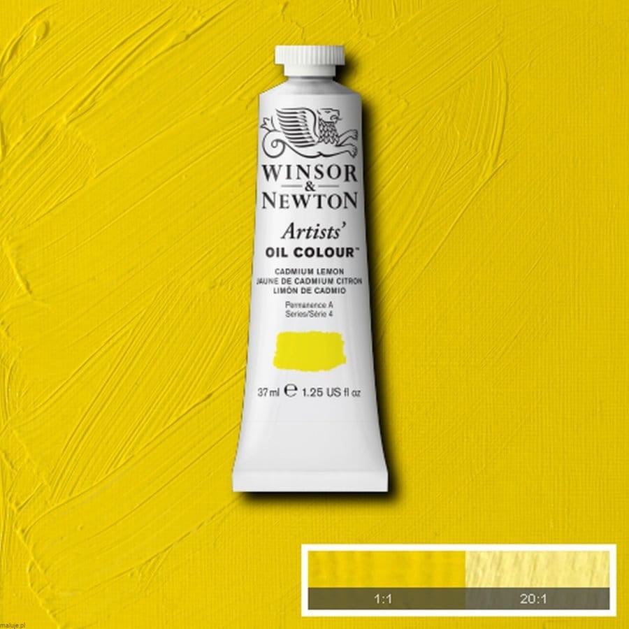086 Cadmium Lemon, farba olejna Artists' Oil Colours W&N