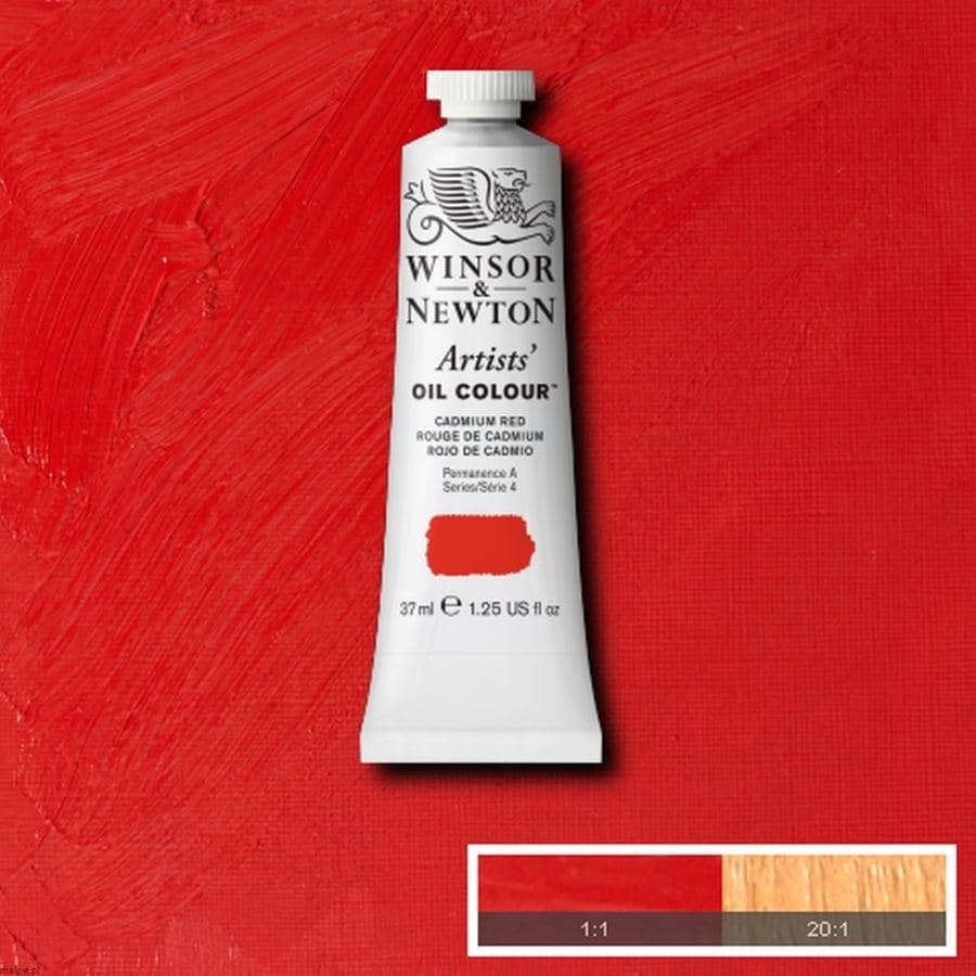 094 Cadmium Red, farba olejna Artists' Oil Colours W&N
