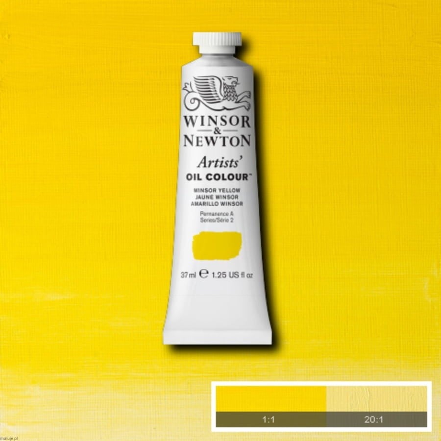 730 Winsor Yellow, farba olejna Artists' Oil Colours W&N