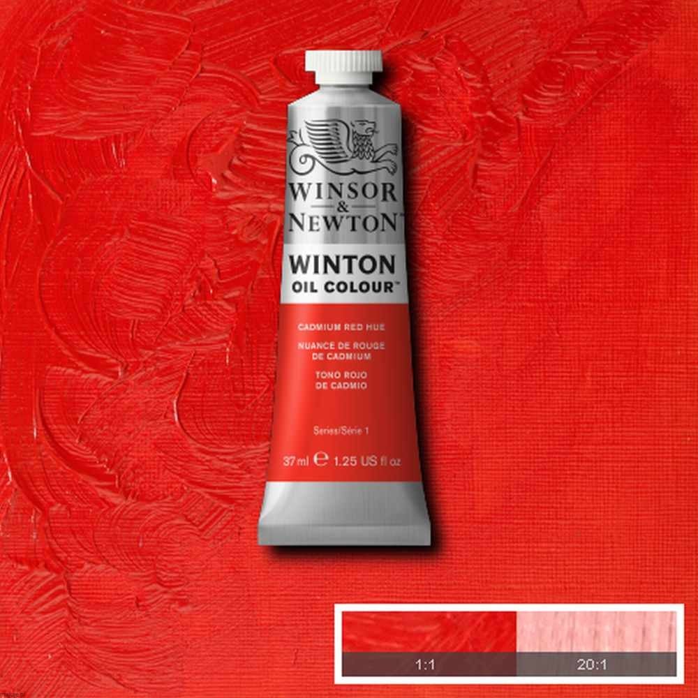 095 Cadmium Red Hue, farba olejna Winton W&N