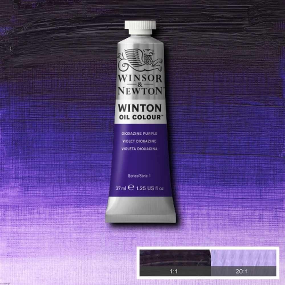 229 Dioxazine Purple, farba olejna Winton W&N