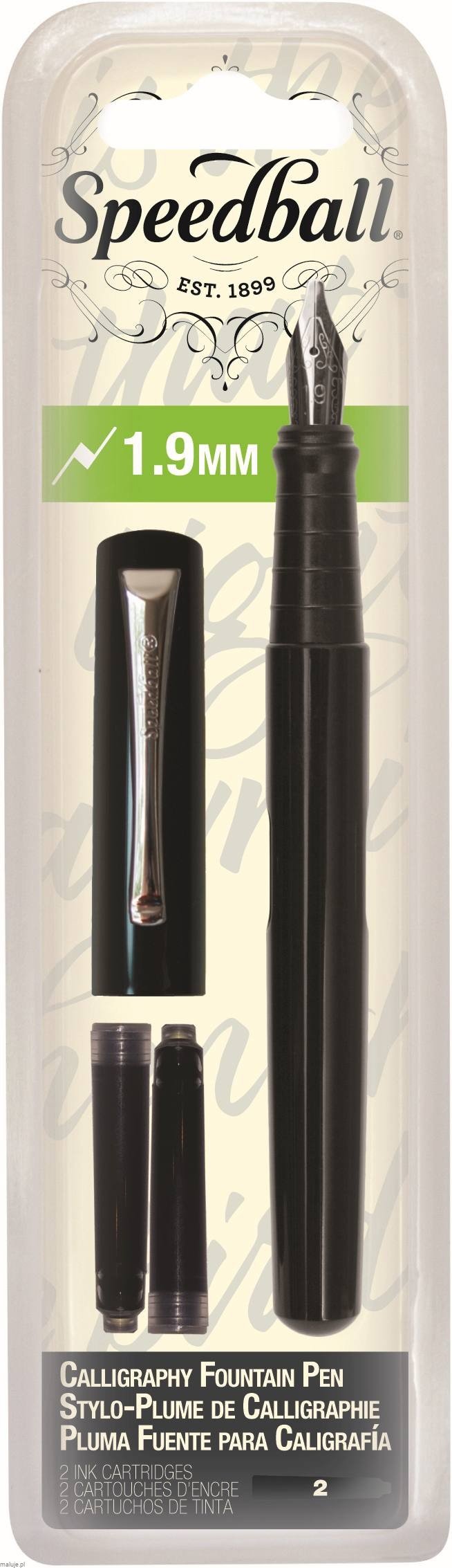Speedball Pióro wieczne do kaligrafii Fountaine Pen 1,9mm (broad)