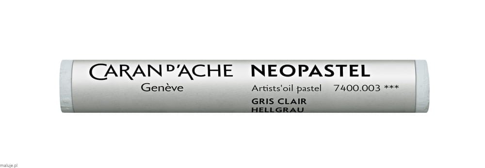 Caran d'Ache Neopastel 003 Light Grey - pastel olejna