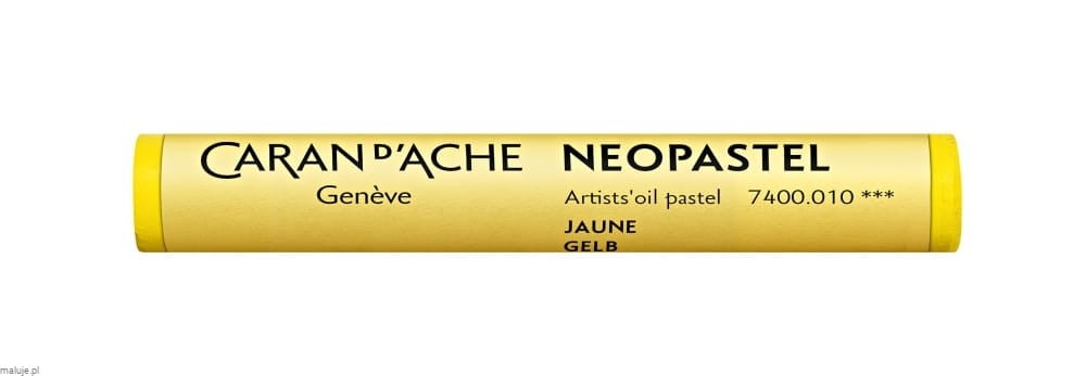 Caran d'Ache Neopastel 010 Yellow  - pastel olejna