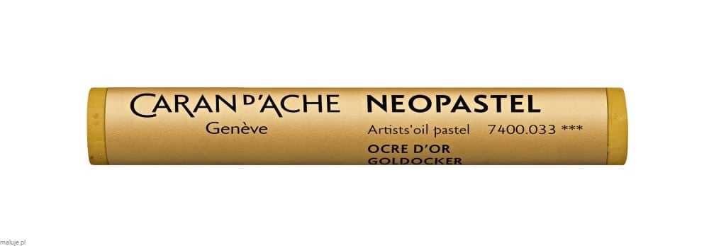 Caran d'Ache Neopastel 033 Golden Ochre - pastel olejna