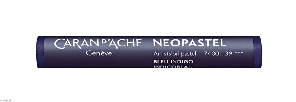 Caran d'Ache Neopastel 139 Indigo Blue - pastel olejna