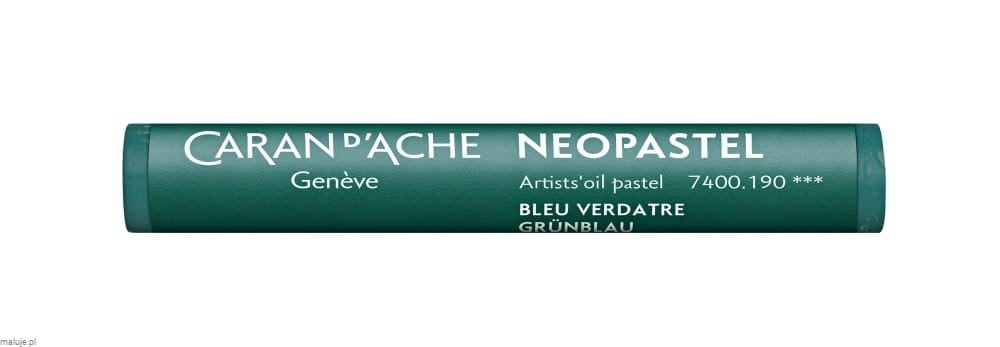Caran d'Ache Neopastel 190 Greenish Blue - pastel olejna