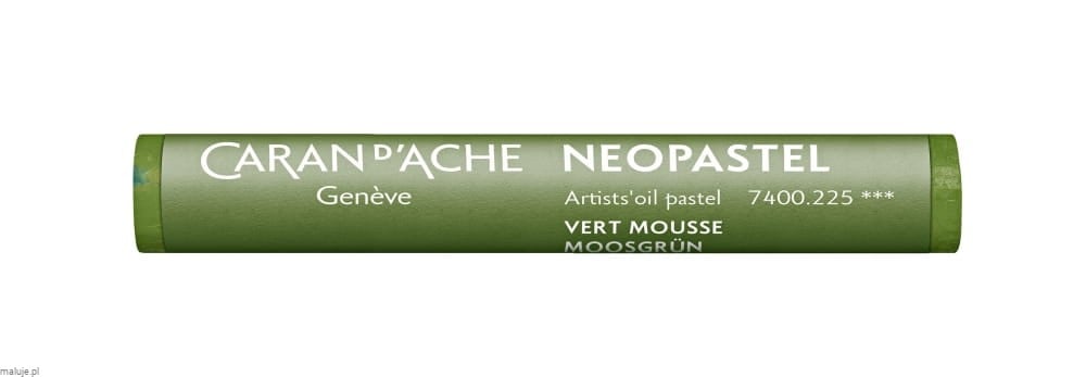 Caran d'Ache Neopastel 225 Moss Green - pastel olejna