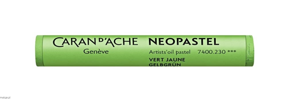 Caran d'Ache Neopastel 230 Yellow Green - pastel olejna