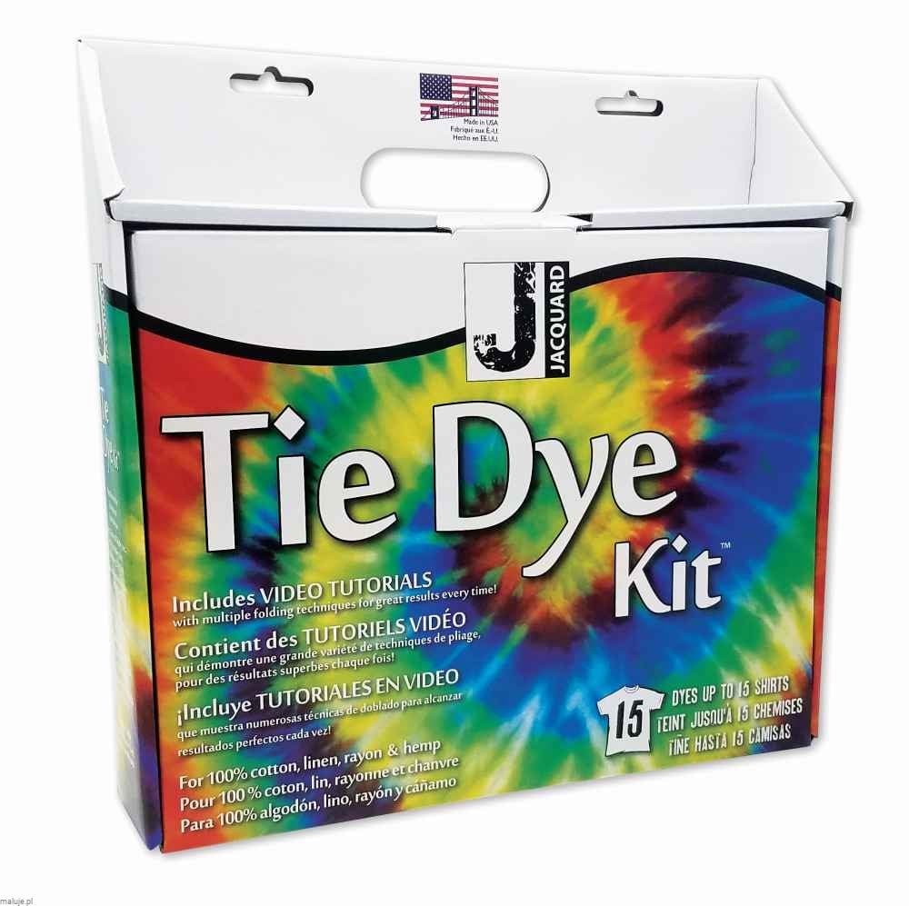 Jacquard Tie Dye Kit - zestaw do farbowania tkanin