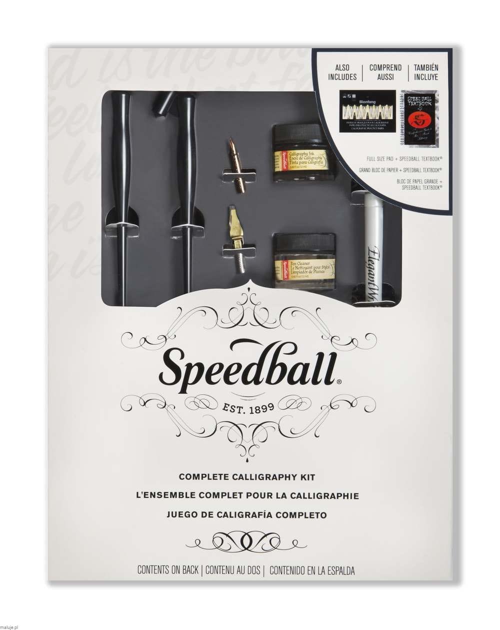 Speedball Zestaw kaligraficzny "Complete Calligraphy Kit" - komplet