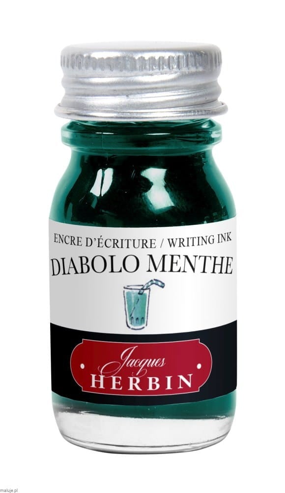 Atrament J.Herbin Ink Peppermint Soda Green 10ml