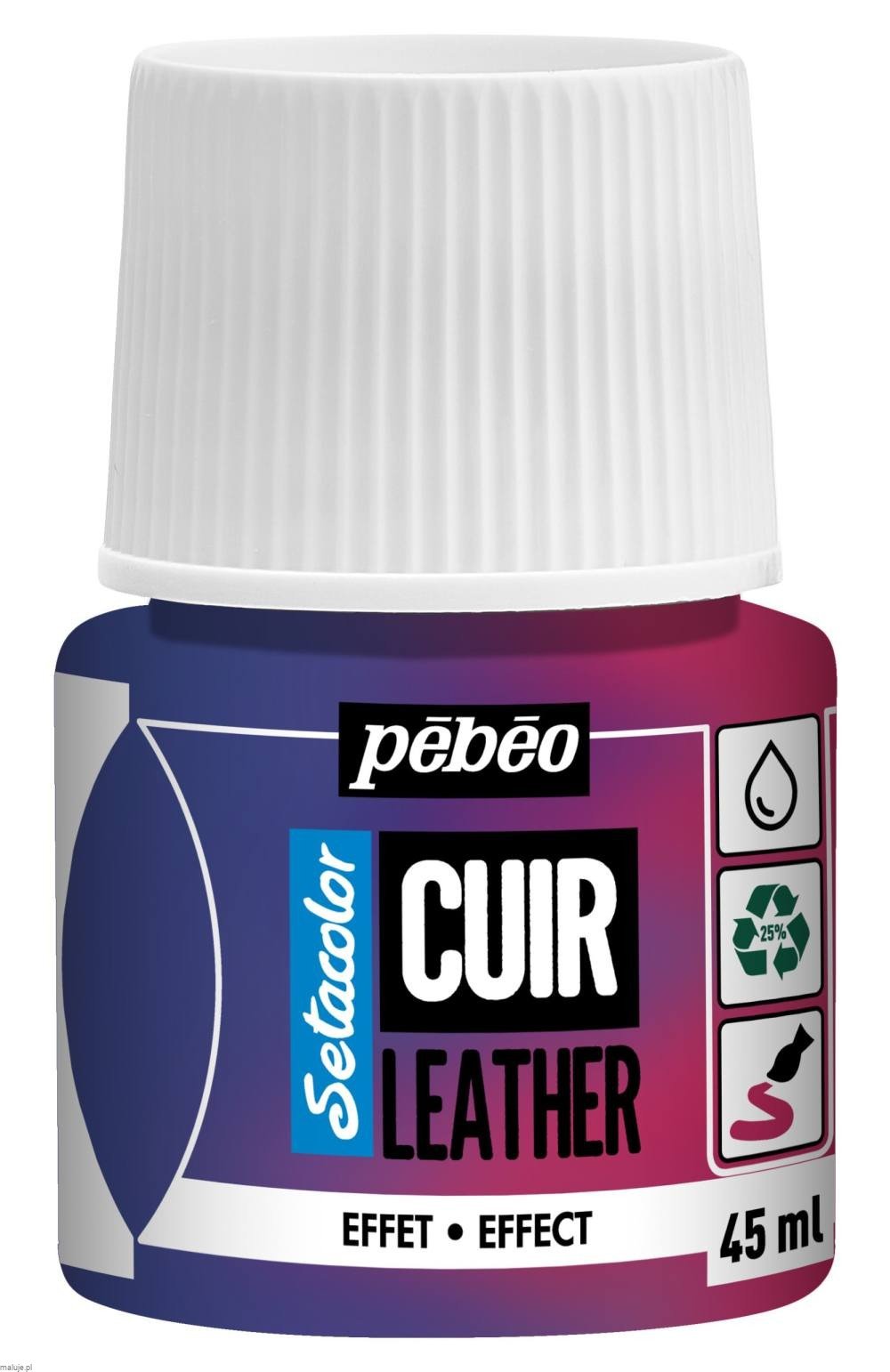 Pebeo Setacolor Leather 45ml 41 DUOCHROME PINK/BLUE - farba do skóry
