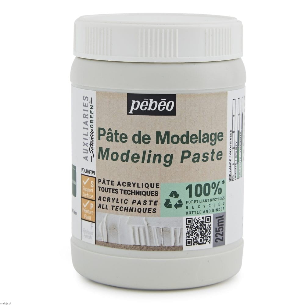Pebeo STUDIO GREEN Modeling Paste - pasta modelująca